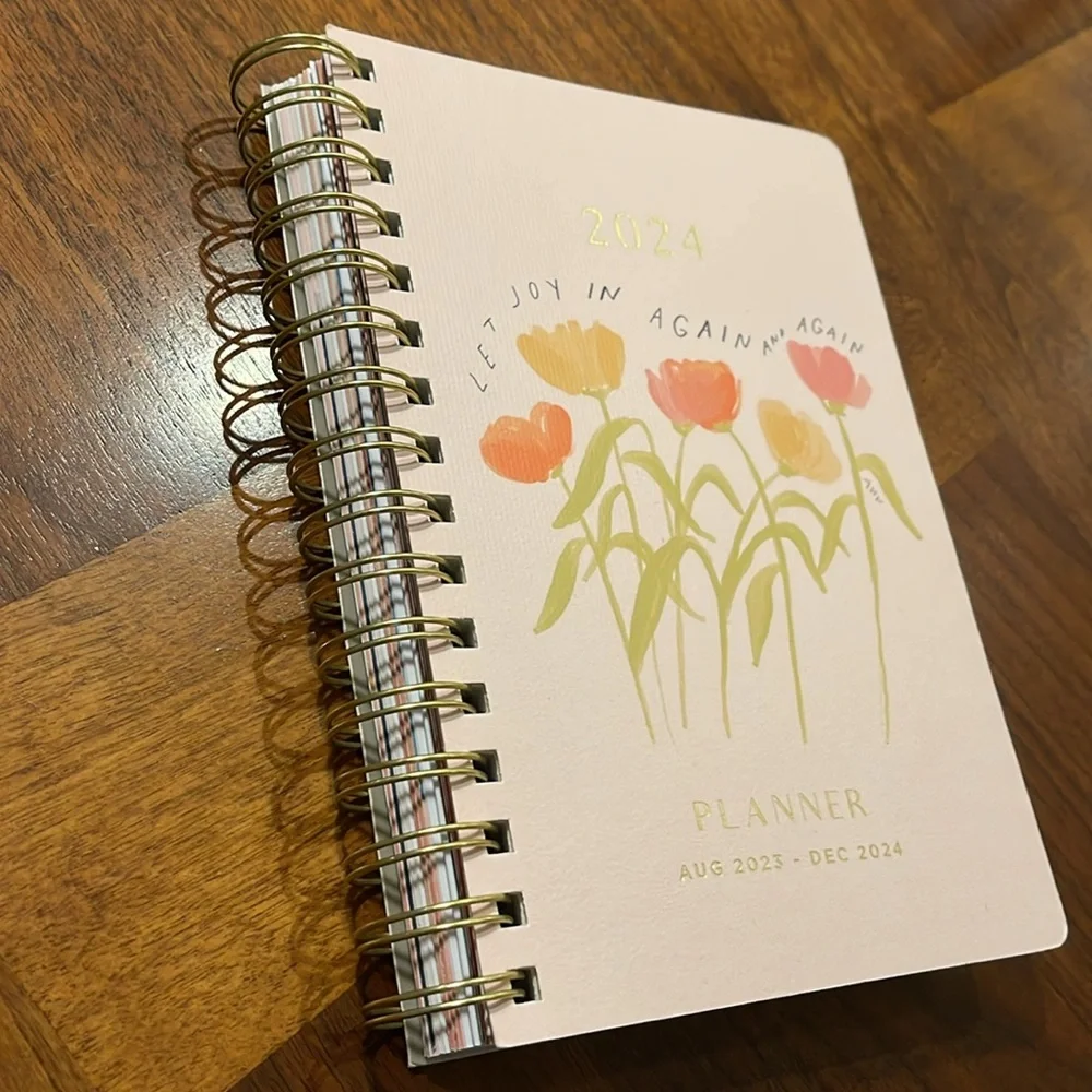 NEW FRINGE 2024 AGENDA AND PLANNER - LET JOY IN AGAIN AND AGAIN!